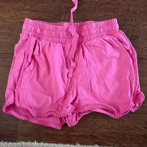Mini Boden High Waist Pink Women's Shorts